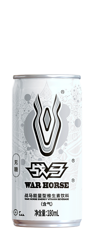 戰(zhàn)馬白罐（無(wú)糖含氣型）