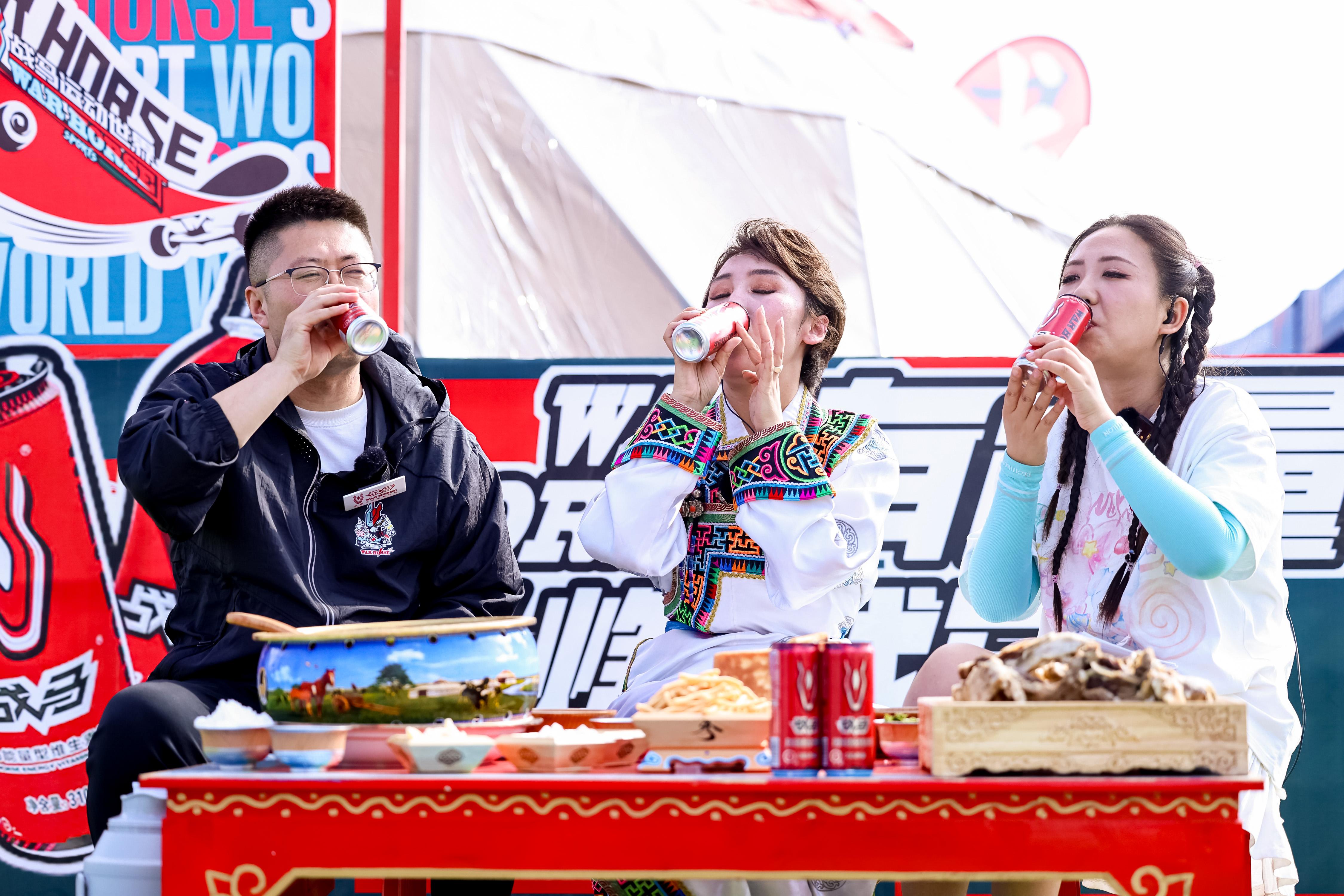 民族能量飲料戰(zhàn)馬品牌攜手內(nèi)蒙古第34屆那達(dá)慕，共創(chuàng)民族文化年輕化新風(fēng)尚