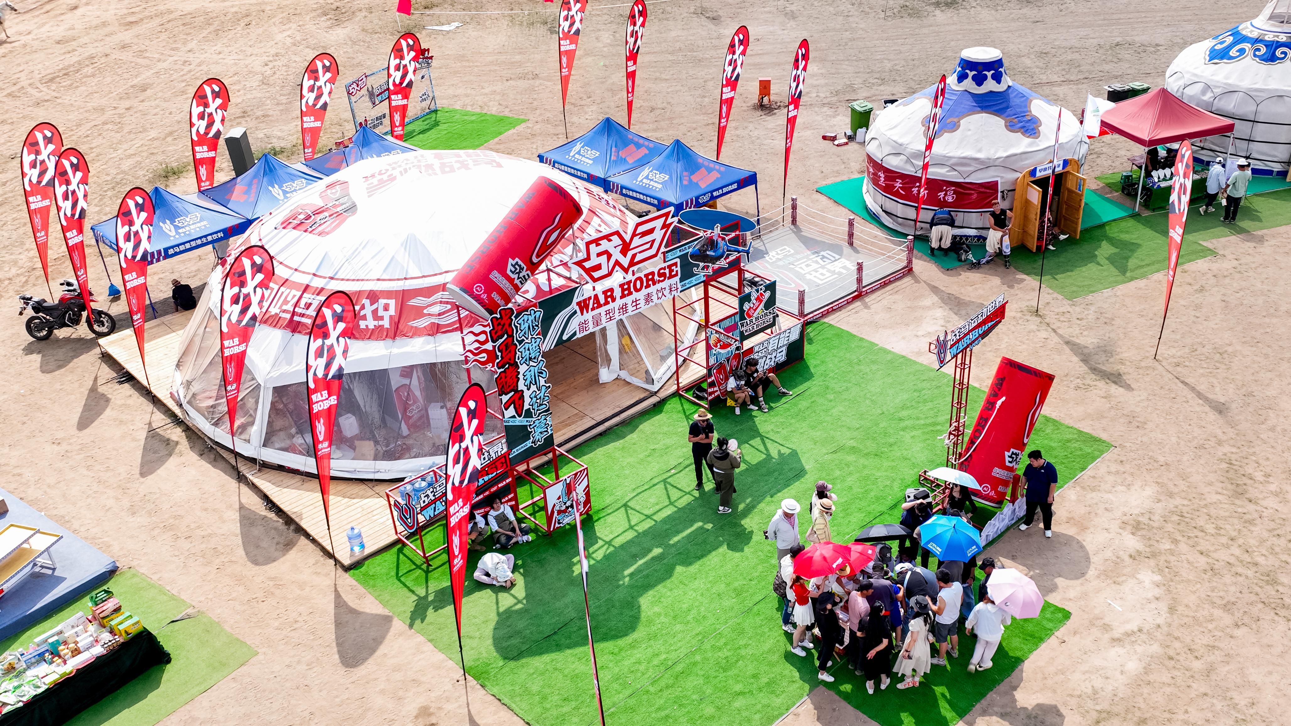 民族能量飲料戰(zhàn)馬品牌攜手內(nèi)蒙古第34屆那達(dá)慕，共創(chuàng)民族文化年輕化新風(fēng)尚