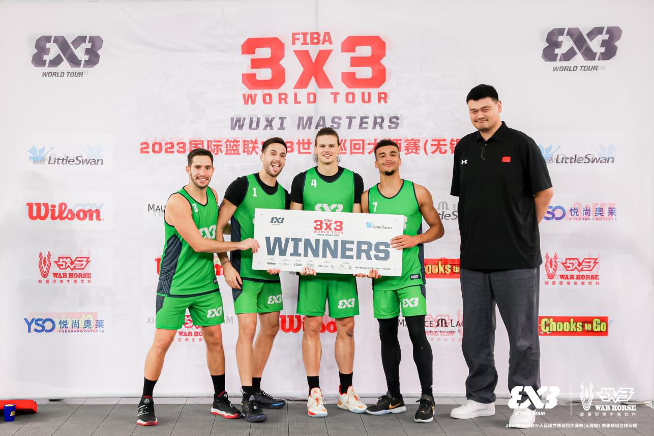 戰(zhàn)馬攜手三人籃球，從無錫奔向巴黎